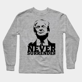 Donald Trump Mugshot Long Sleeve T-Shirt